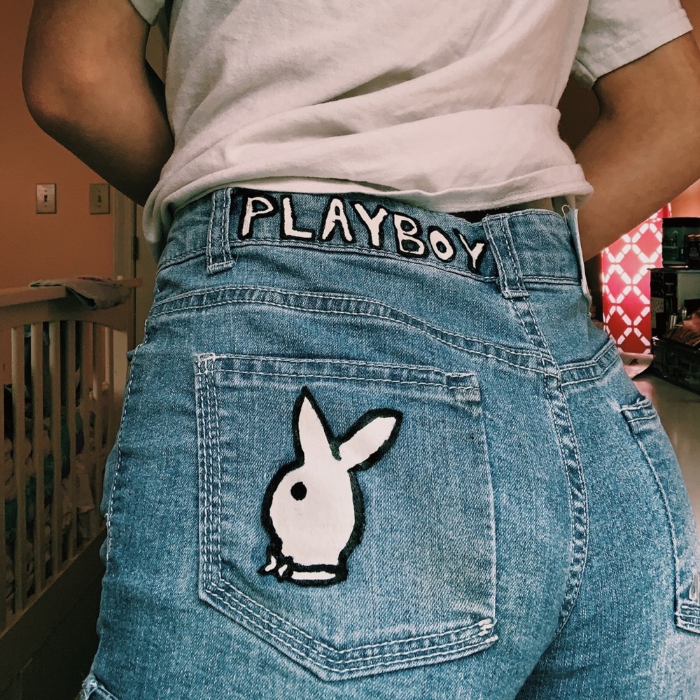PlayBoy Painted Shorts